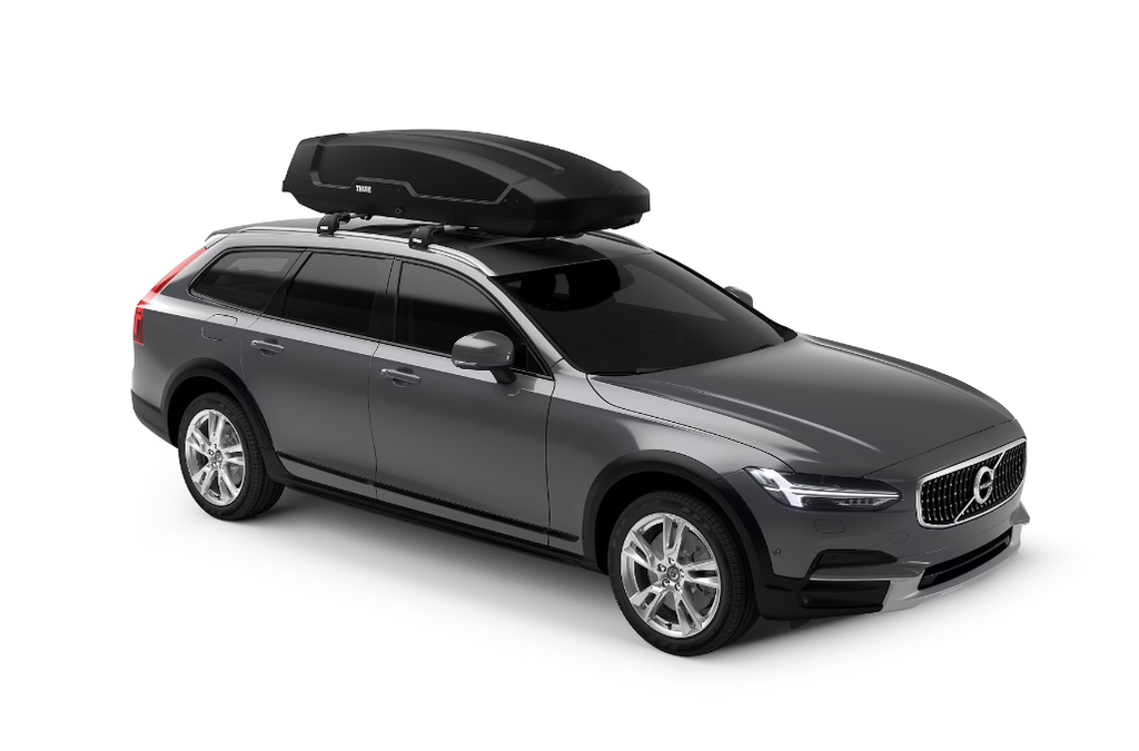 Thule Force XT XL Roof Box Matte Black Evergreen Mountain Sports