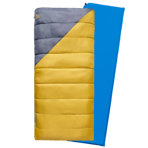 Kelty Campground Kit Sleeping Bag &  Air Mattress