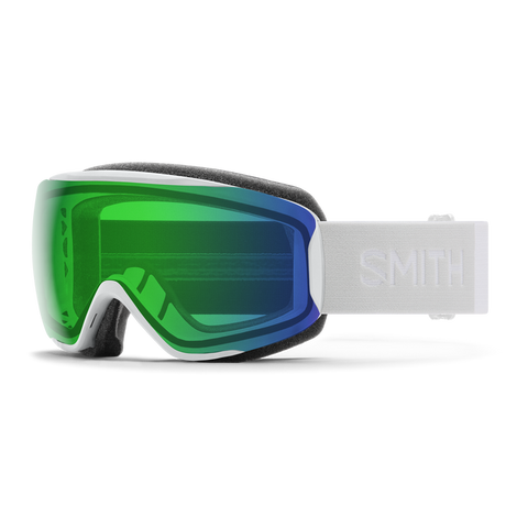 Smith Moment ChromaPop Goggle White Vapor Everyday Green Mirror