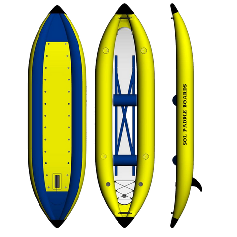 Sol Paddle Galaxy SOLduo Double Inflatable Kayak